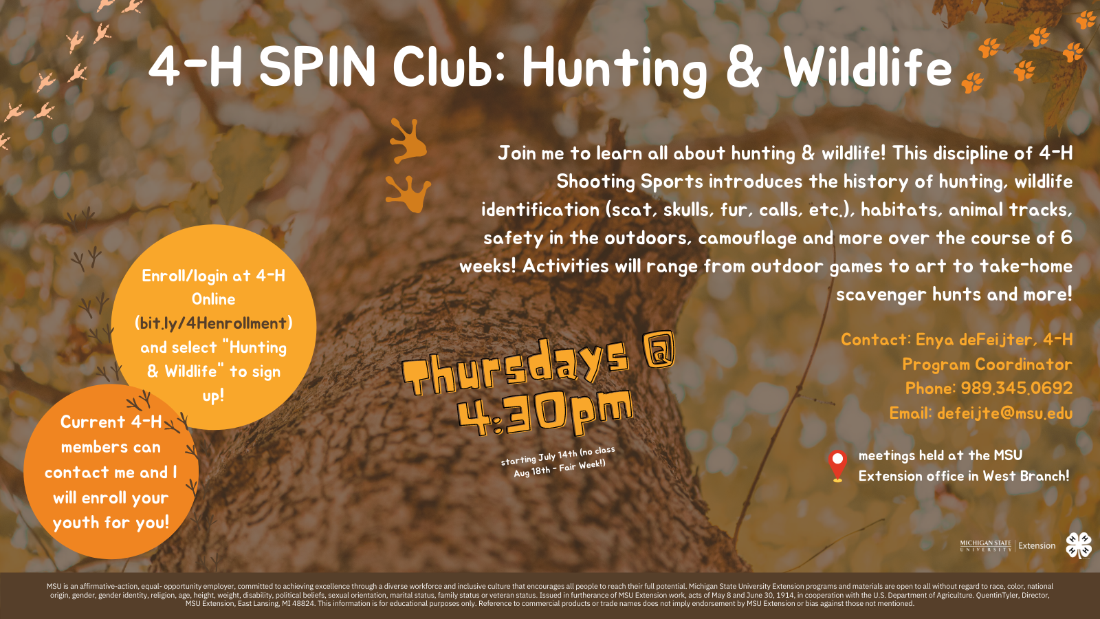 4-H Hunting & Wildlife